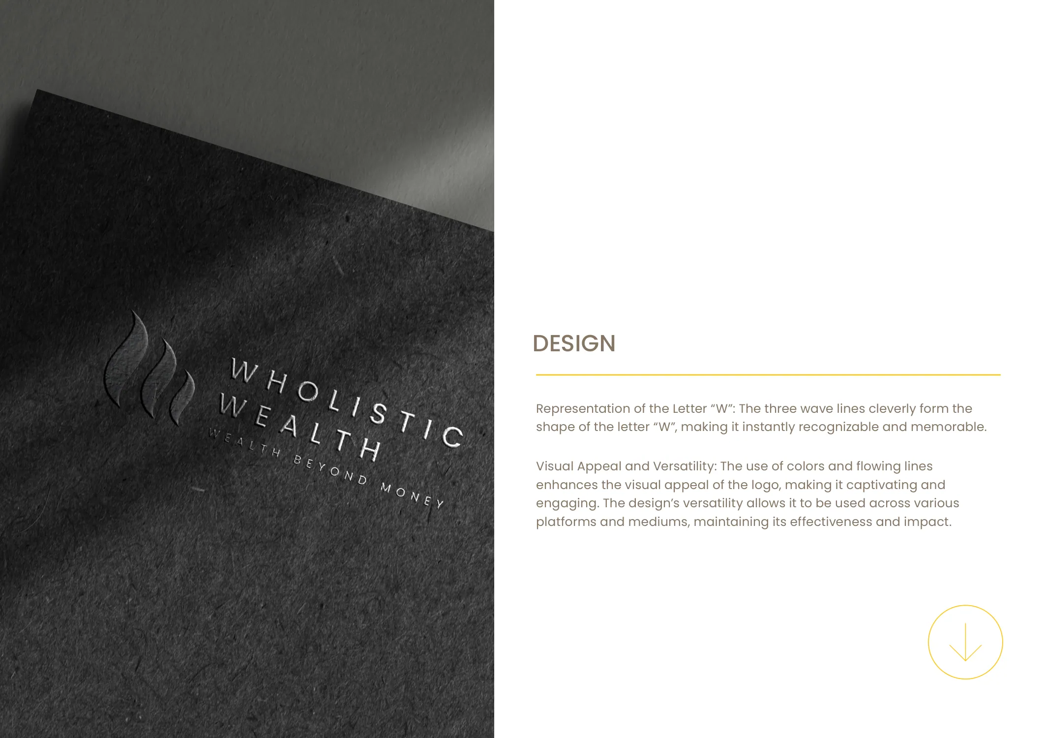 Wholistic Wealth Company brand identity 3